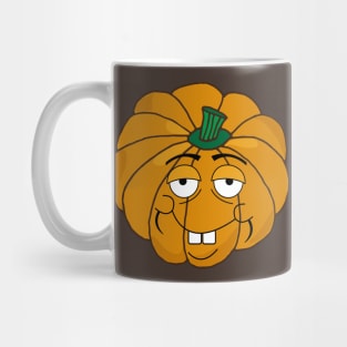 Funny Goofy Halloween Pumpkin Mug